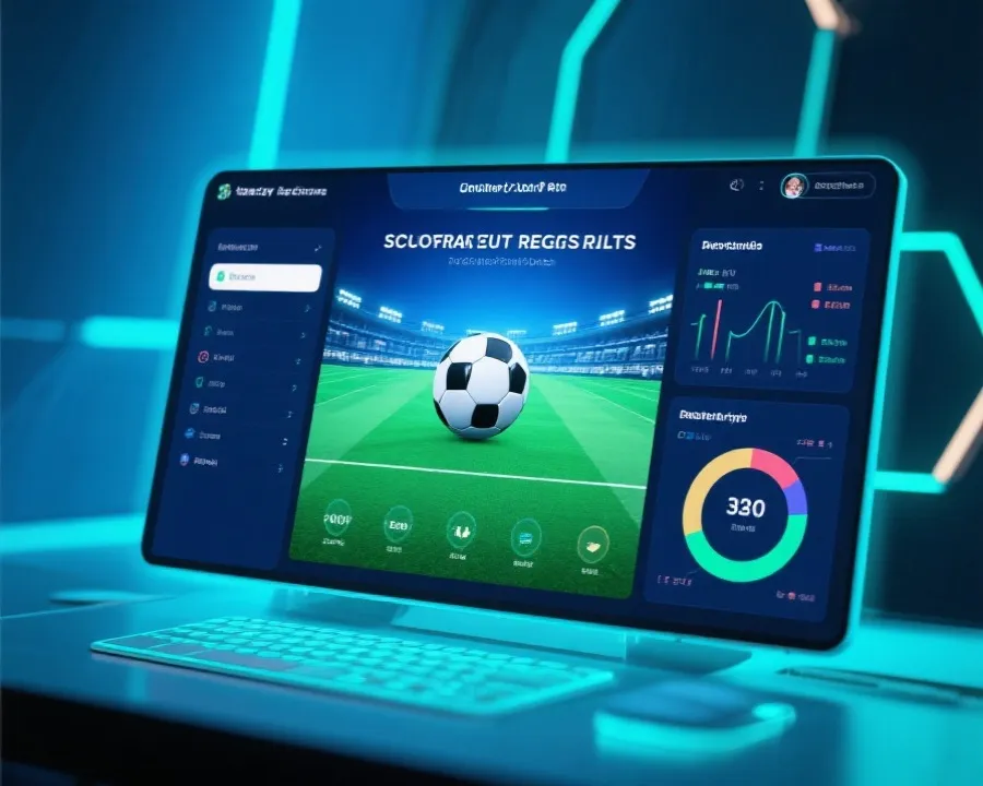 世界杯安全注册与数据分析界面示意图